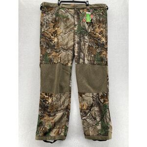 Drake Non Typical Silencer Soft Shell Camouflage Pants Mens 3XL Fleece Lined NWT